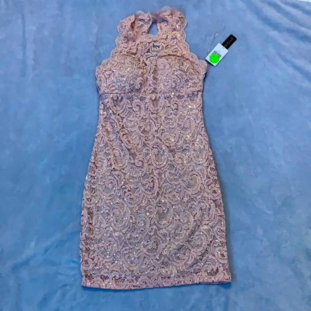 NWT Light pink My Michelle Dress size 7